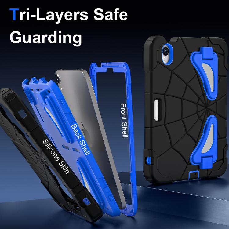 For iPad mini 2024 / mini 6 Silicone + PC Shockproof Protective Tablet Case