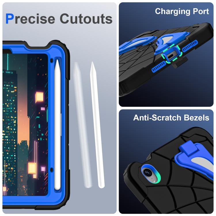 For iPad mini 2024 / mini 6 Silicone + PC Shockproof Protective Tablet Case