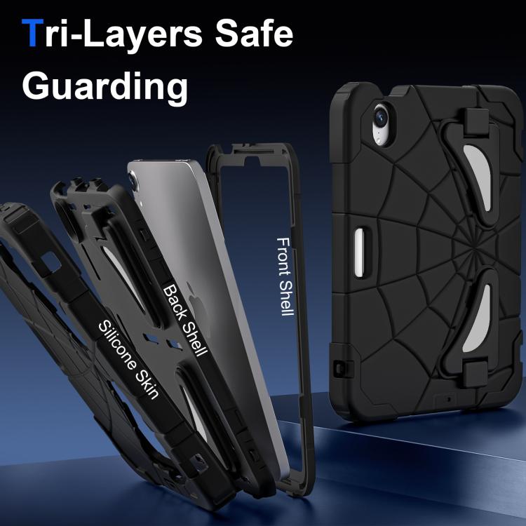 For iPad mini 2024 / mini 6 Silicone + PC Shockproof Protective Tablet Case