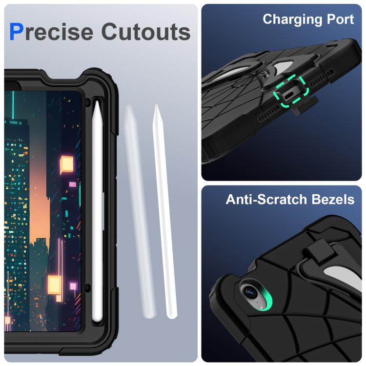 For iPad mini 2024 / mini 6 Silicone + PC Shockproof Protective Tablet Case