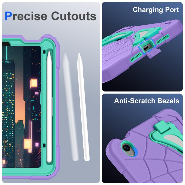 For iPad mini 2024 / mini 6 Silicone + PC Shockproof Protective Tablet Case