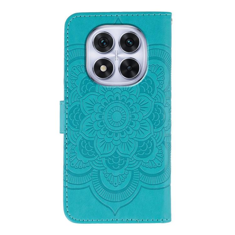 For Redmi Note 14 Pro 4G / 5G / Note 14 Pro+ Sun Mandala Embossing Pattern Phone Leather Case