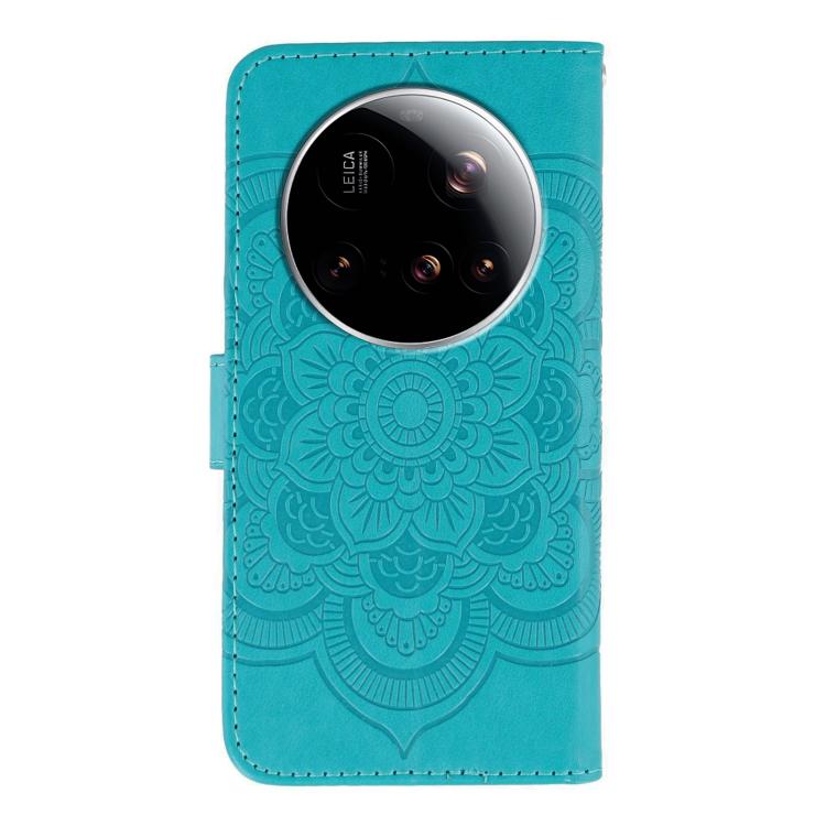 For Xiaomi 15 Ultra Sun Mandala Embossing Pattern Phone Leather Case