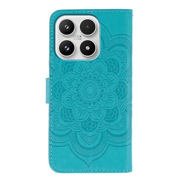 For Xiaomi 17 Sun Mandala Embossing Pattern Phone Leather Case