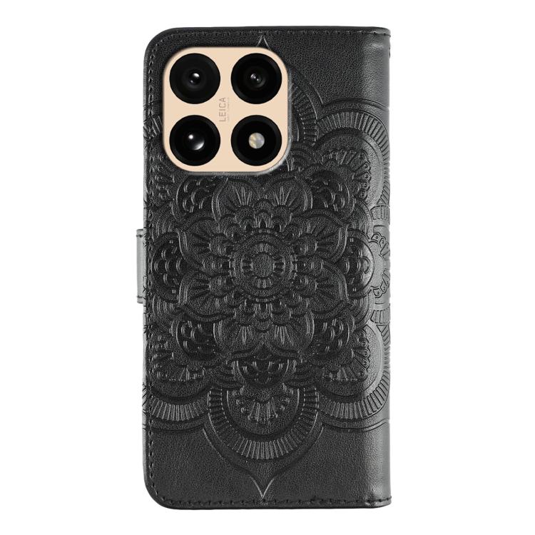For Xiaomi 15T 5G Sun Mandala Embossing Pattern Phone Leather Case