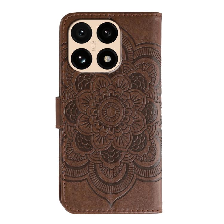 For Xiaomi 15T 5G Sun Mandala Embossing Pattern Phone Leather Case
