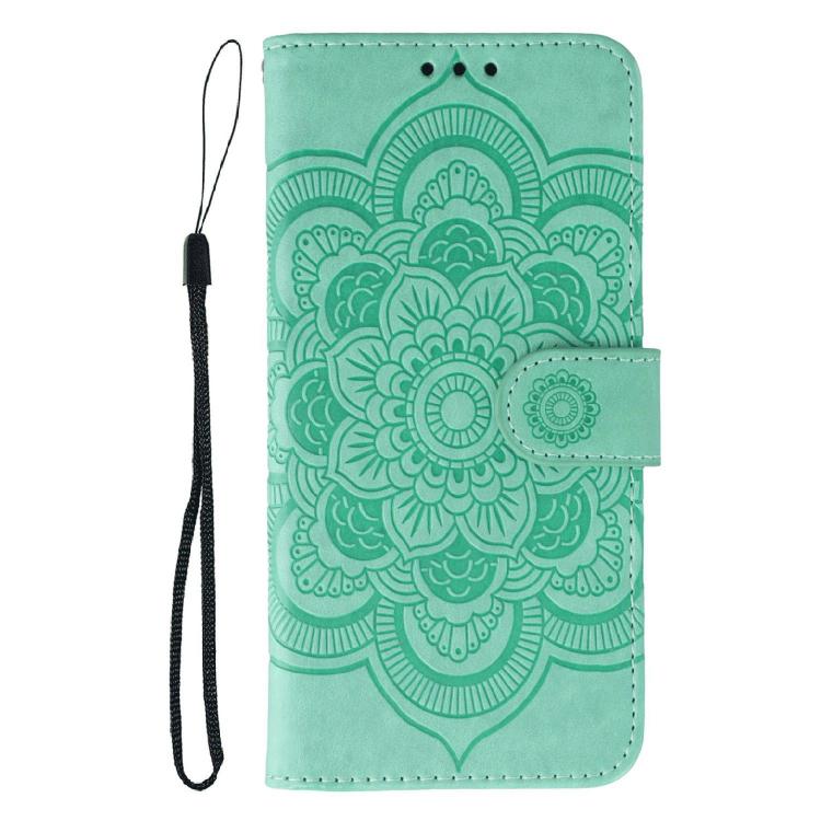 For Honor Magic7 Lite Sun Mandala Embossing Pattern Phone Leather Case