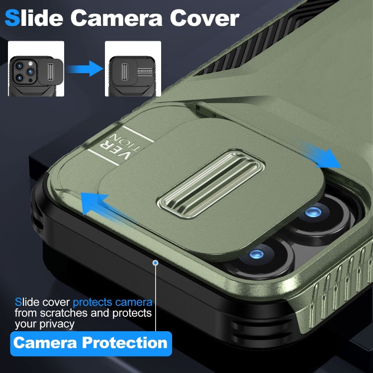 For iPhone 15 Pro Max Sliding Camshield Phone Case