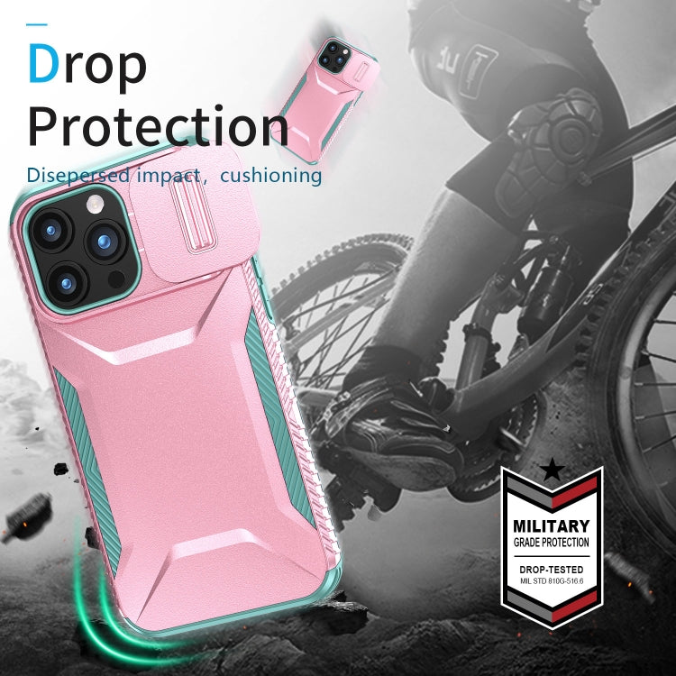 For iPhone 15 Pro Max Sliding Camshield Phone Case