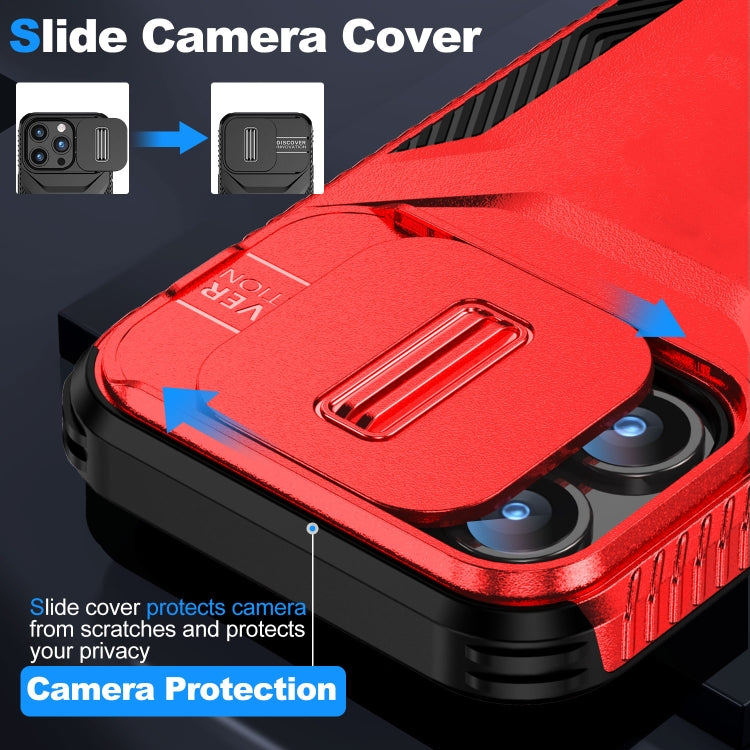 For iPhone 15 Pro Max Sliding Camshield Phone Case