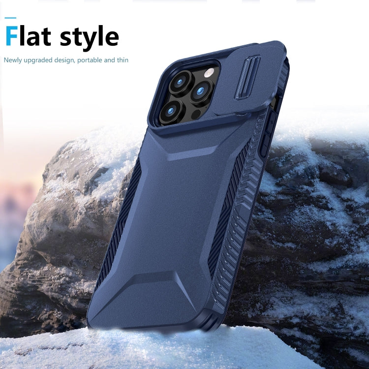 For iPhone 15 Pro Max Sliding Camshield Phone Case