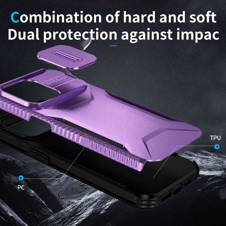 For iPhone 15 Pro Max Sliding Camshield Phone Case