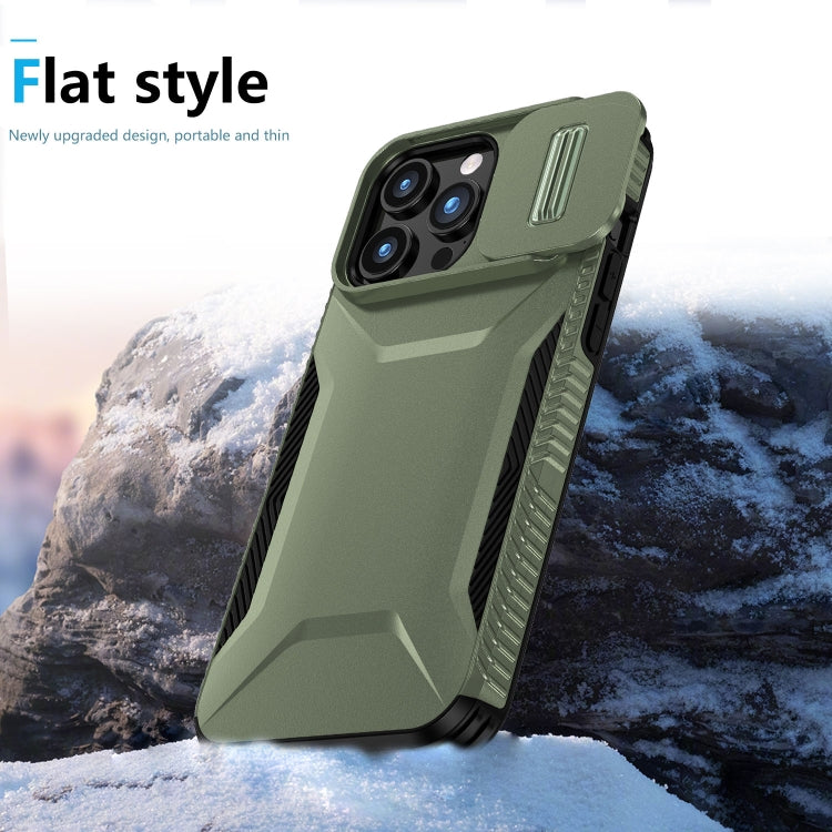 For iPhone 15 Pro Sliding Camshield Phone Case