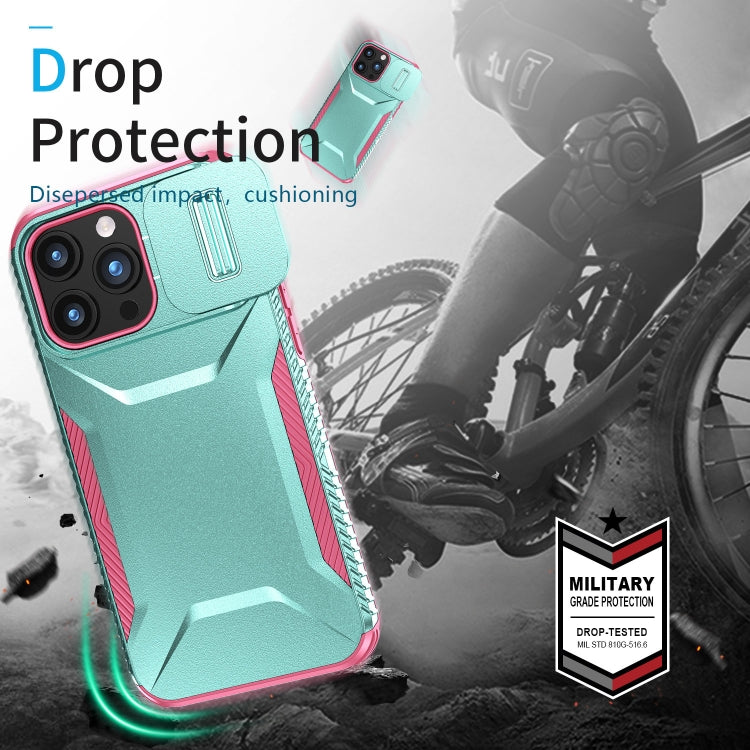 For iPhone 15 Pro Sliding Camshield Phone Case