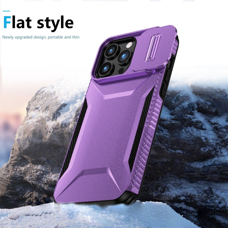 For iPhone 15 Pro Sliding Camshield Phone Case