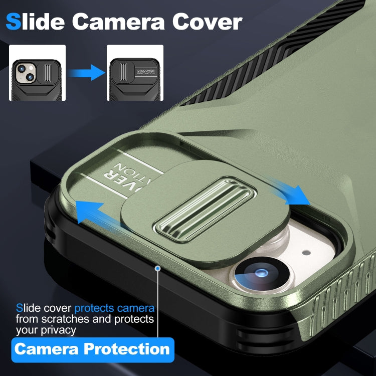 For iPhone 15 Plus Sliding Camshield Phone Case