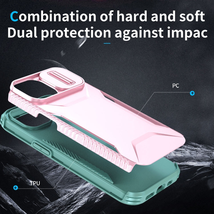 For iPhone 15 Plus Sliding Camshield Phone Case