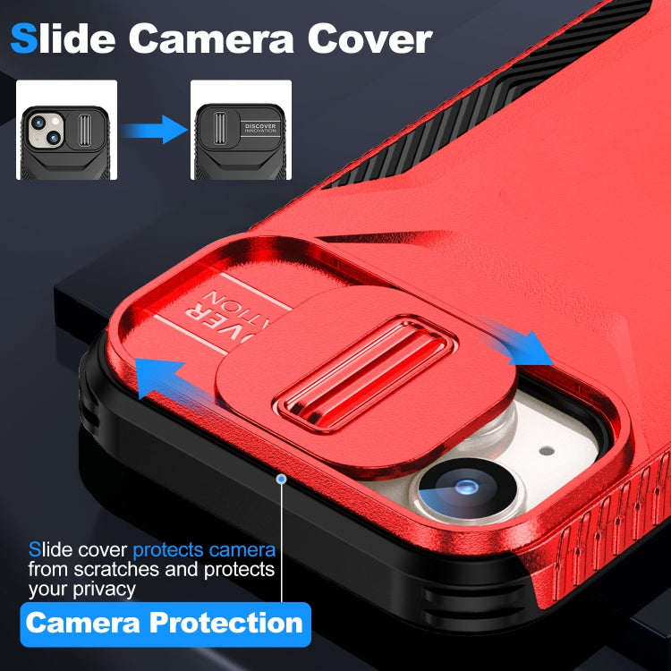 For iPhone 15 Plus Sliding Camshield Phone Case