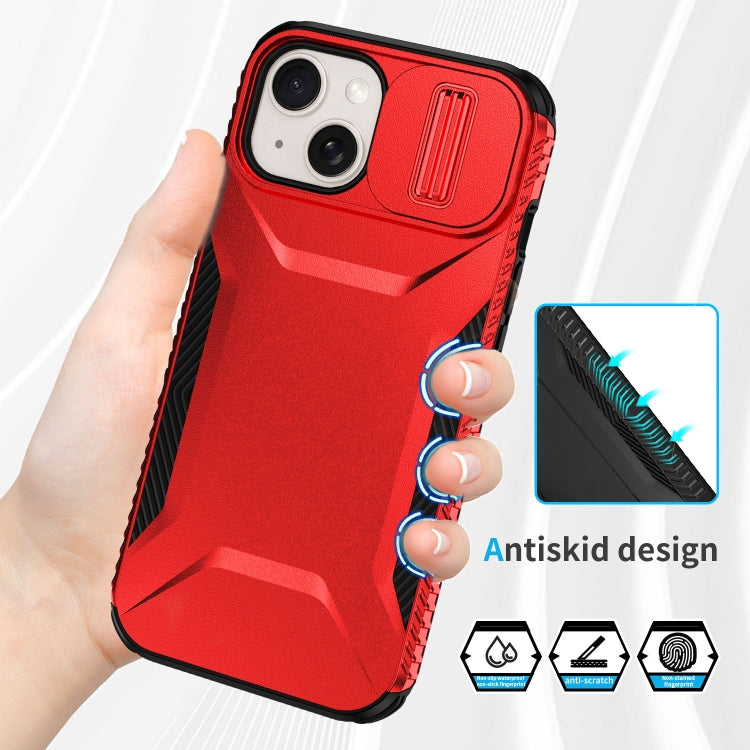 For iPhone 15 Plus Sliding Camshield Phone Case