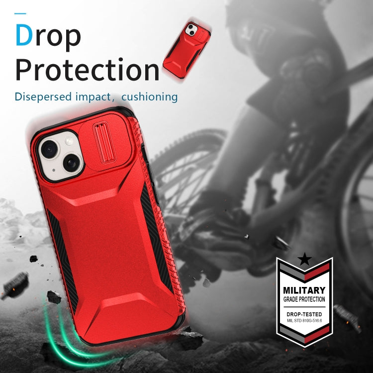 For iPhone 15 Plus Sliding Camshield Phone Case
