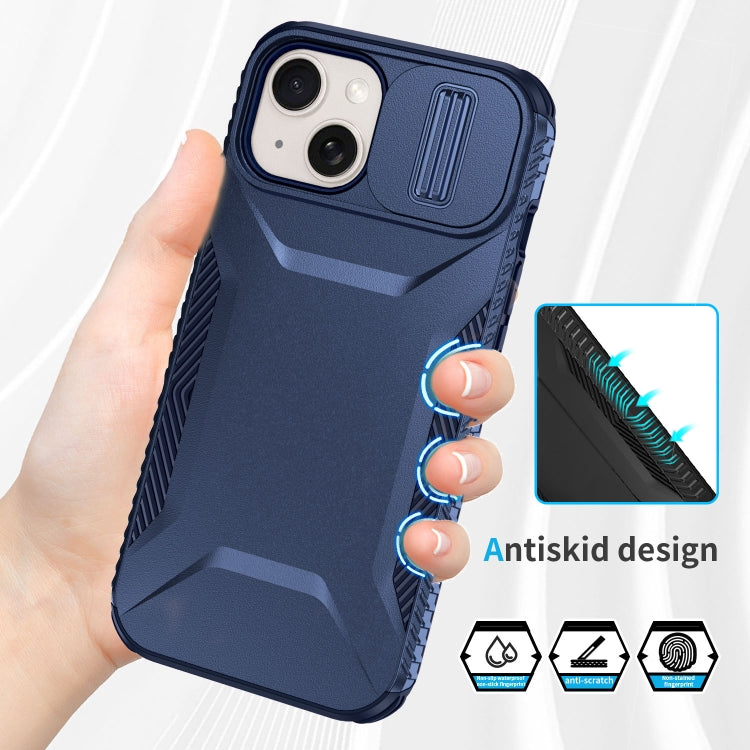 For iPhone 15 Plus Sliding Camshield Phone Case