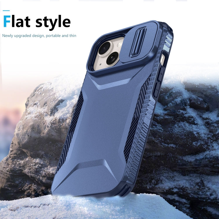 For iPhone 15 Plus Sliding Camshield Phone Case
