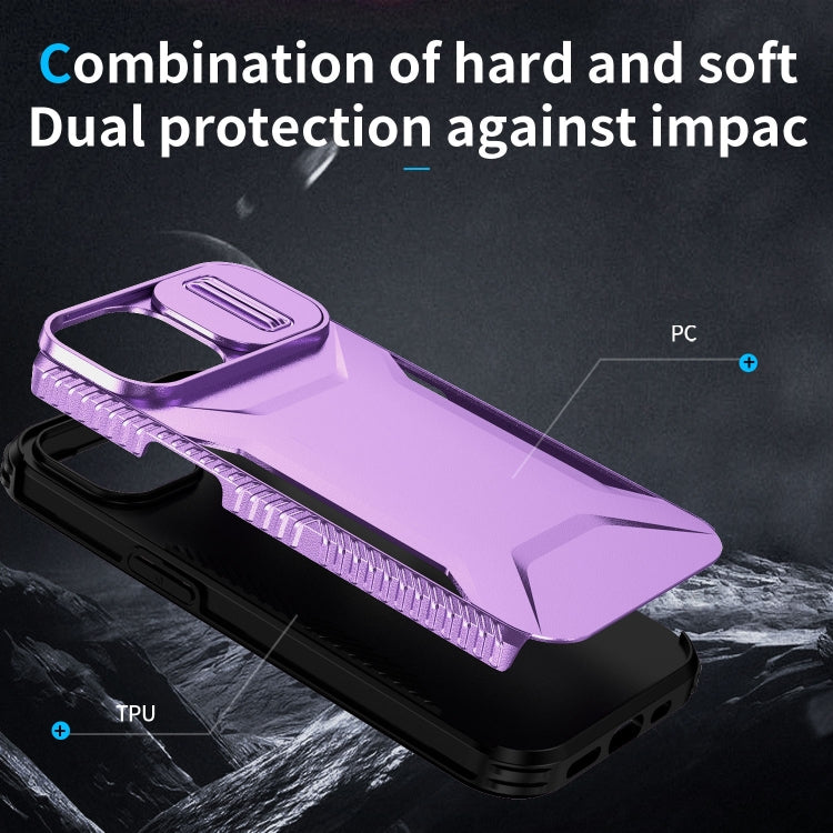 For iPhone 15 Sliding Camshield Phone Case
