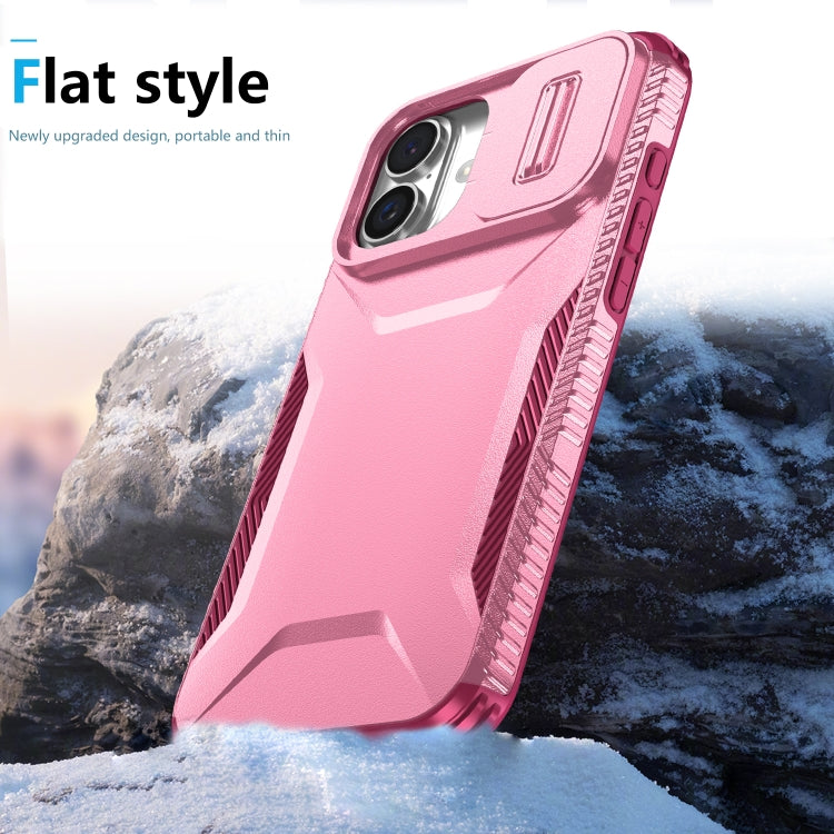 For iPhone 16 Plus Sliding Camshield Phone Case
