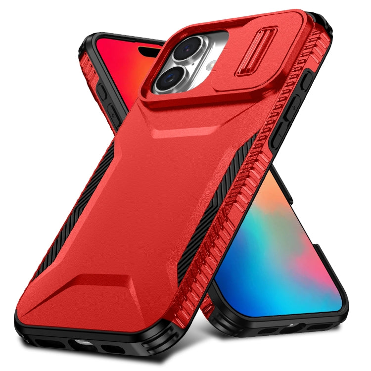 For iPhone 16 Plus Sliding Camshield Phone Case