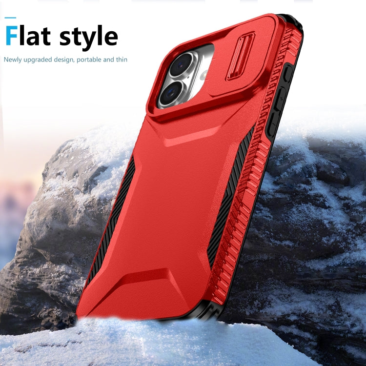 For iPhone 16 Plus Sliding Camshield Phone Case