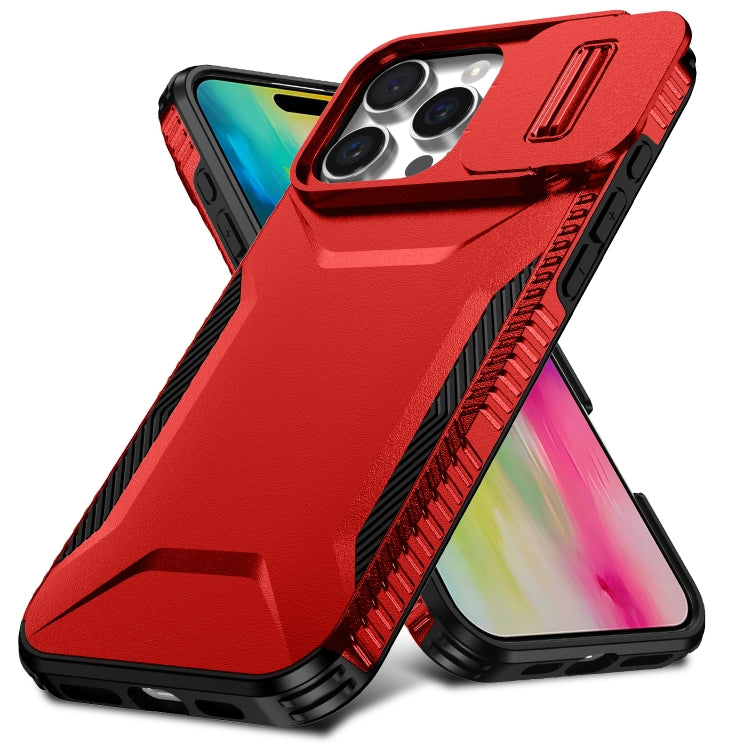 For iPhone 16 Pro Sliding Camshield Phone Case