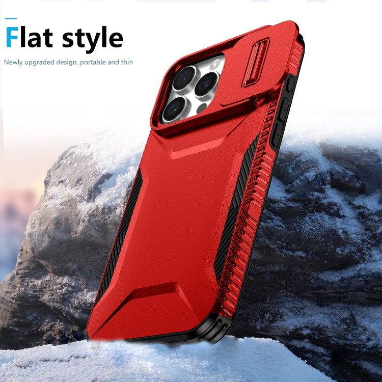 For iPhone 16 Pro Sliding Camshield Phone Case