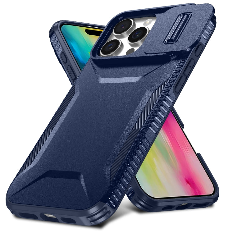 For iPhone 16 Pro Sliding Camshield Phone Case