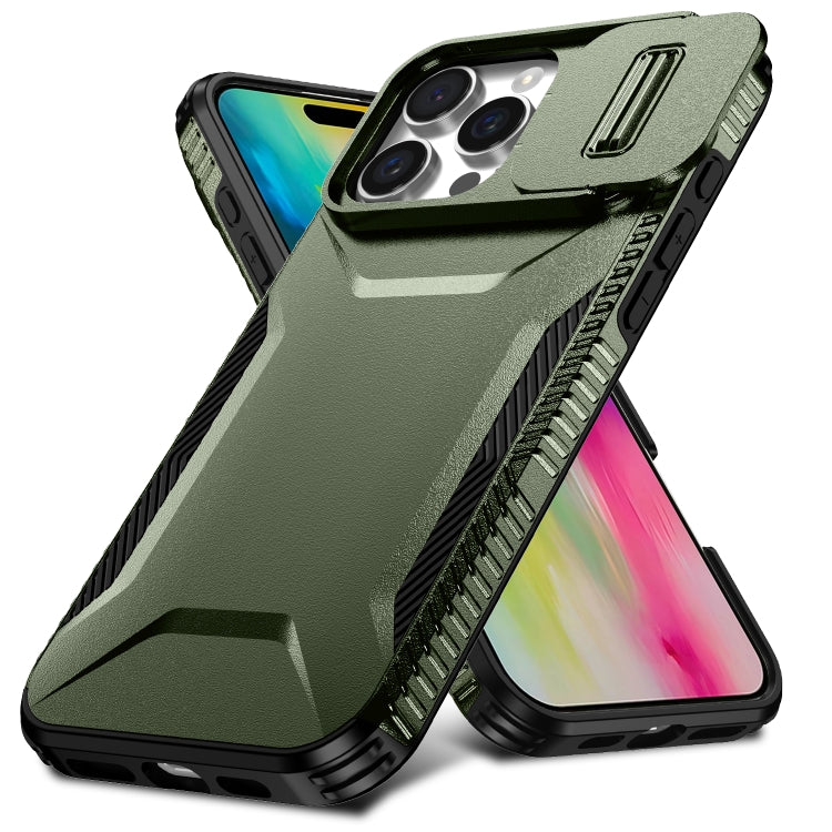 For iPhone 16 Pro Max Sliding Camshield Phone Case