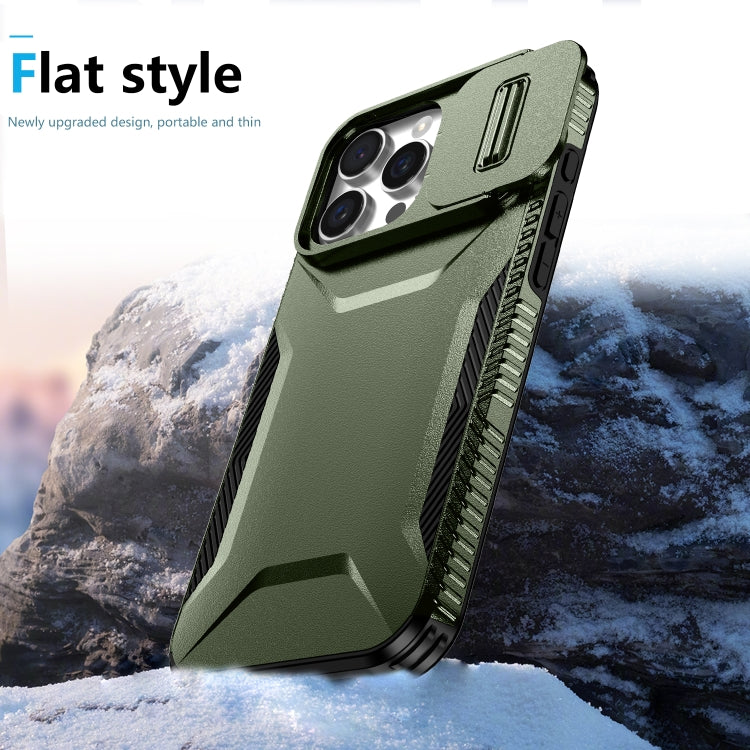 For iPhone 16 Pro Max Sliding Camshield Phone Case