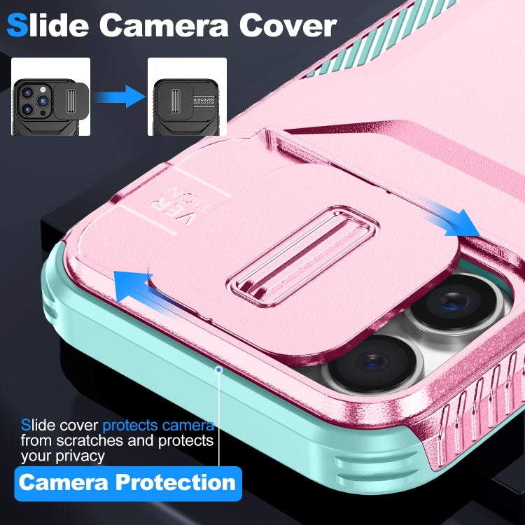 For iPhone 16 Pro Max Sliding Camshield Phone Case