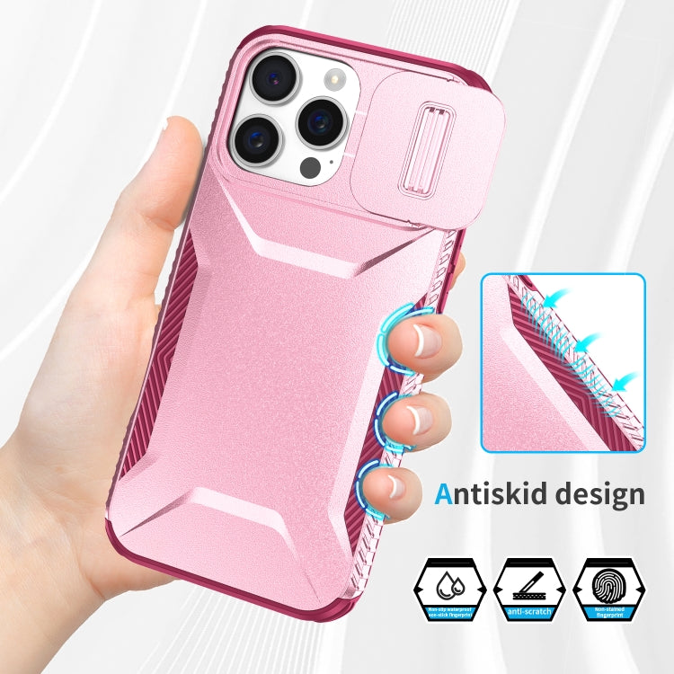 For iPhone 16 Pro Max Sliding Camshield Phone Case