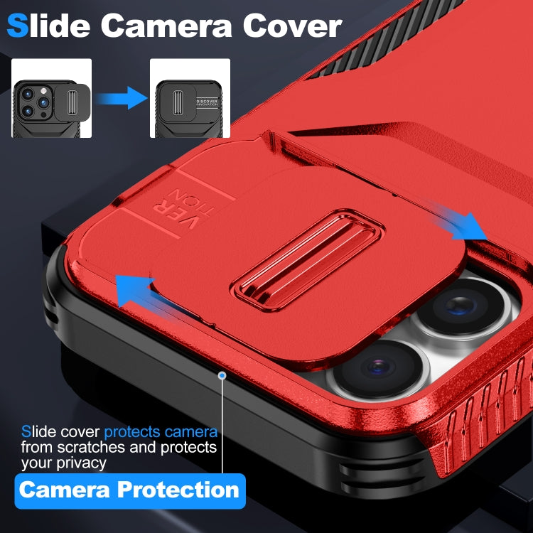 For iPhone 16 Pro Max Sliding Camshield Phone Case