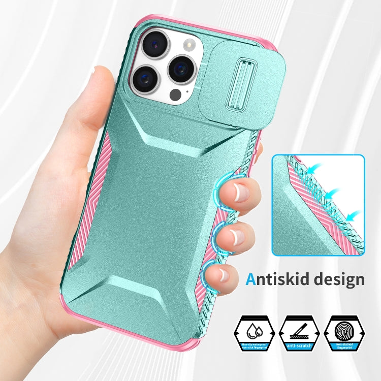 For iPhone 16 Pro Max Sliding Camshield Phone Case