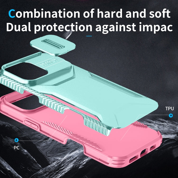 For iPhone 16 Pro Max Sliding Camshield Phone Case