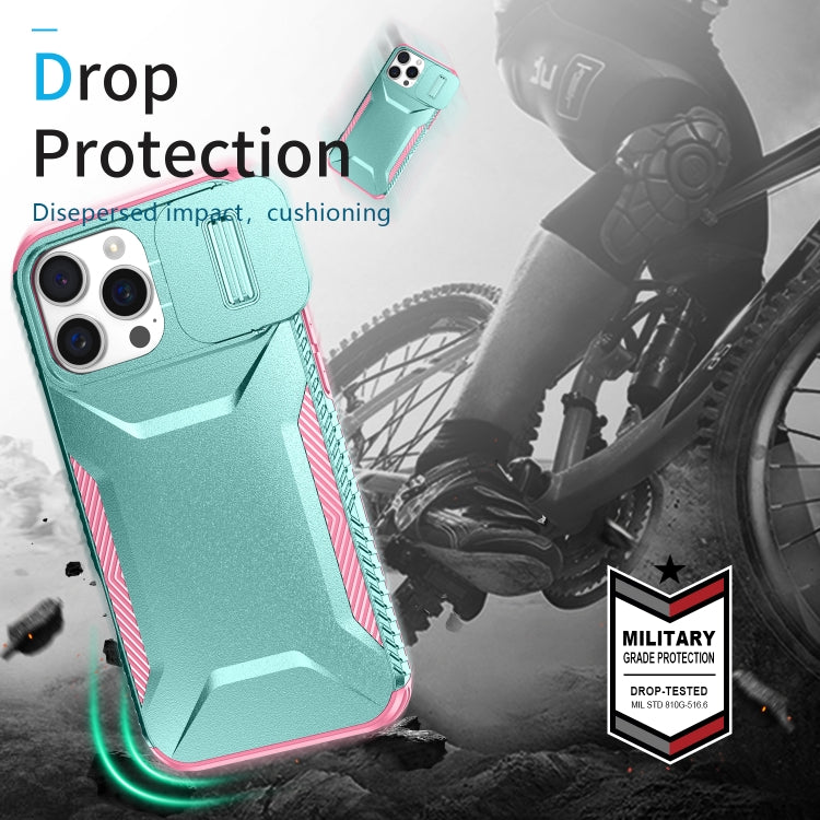 For iPhone 16 Pro Max Sliding Camshield Phone Case