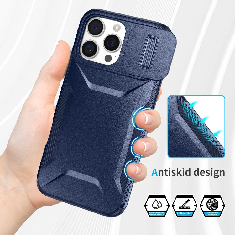 For iPhone 16 Pro Max Sliding Camshield Phone Case