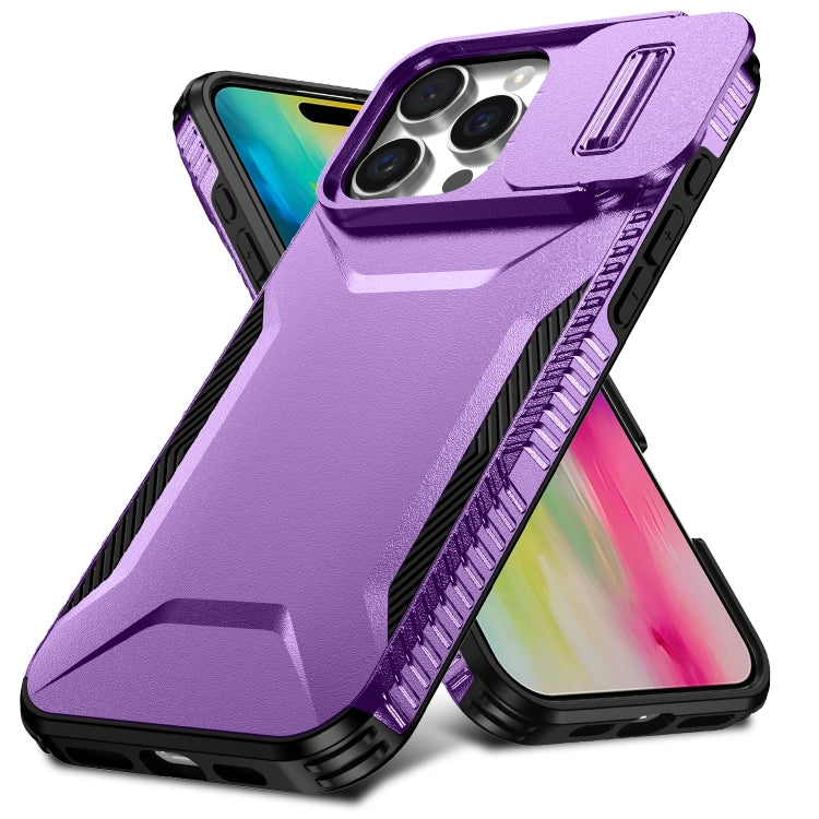 For iPhone 16 Pro Max Sliding Camshield Phone Case