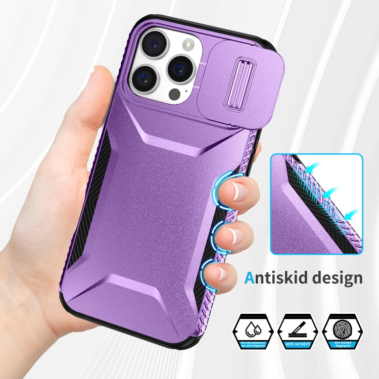 For iPhone 16 Pro Max Sliding Camshield Phone Case