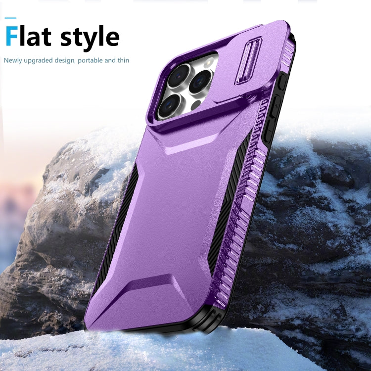 For iPhone 16 Pro Max Sliding Camshield Phone Case