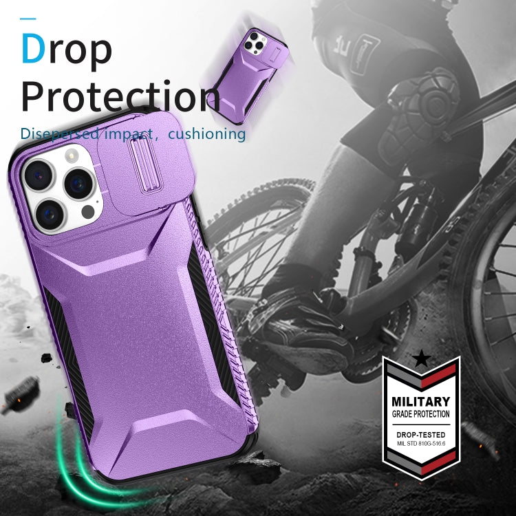 For iPhone 16 Pro Max Sliding Camshield Phone Case