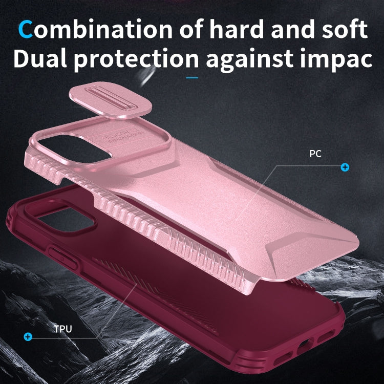 For iPhone 11 Sliding Camshield Phone Case