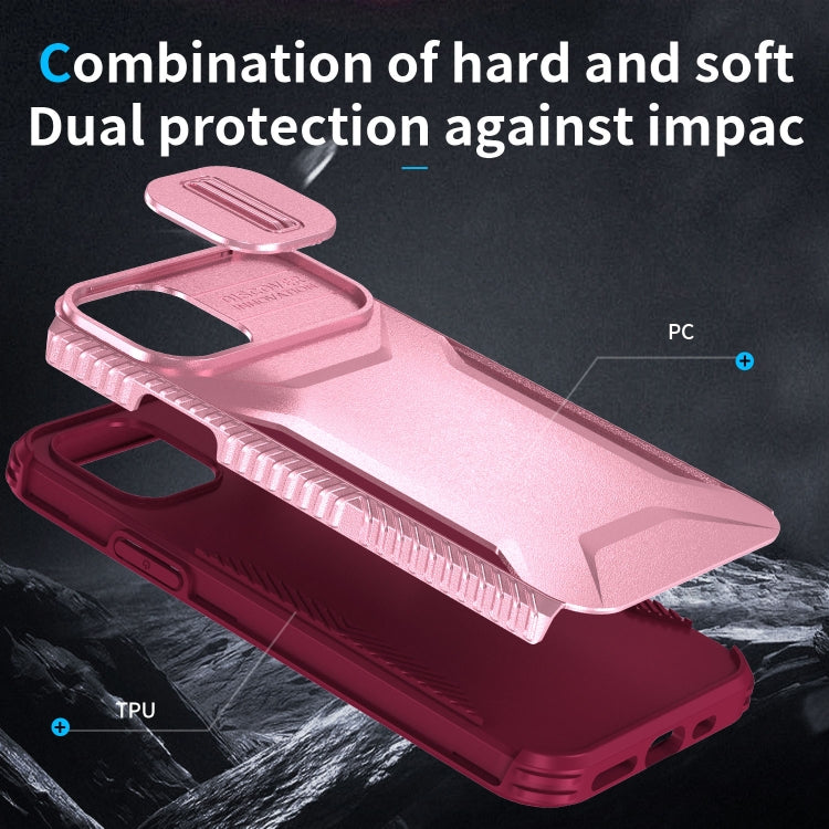 For iPhone 11 Pro Sliding Camshield Phone Case