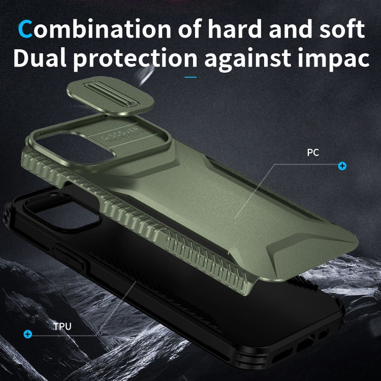 For iPhone 11 Pro Max Sliding Camshield Phone Case