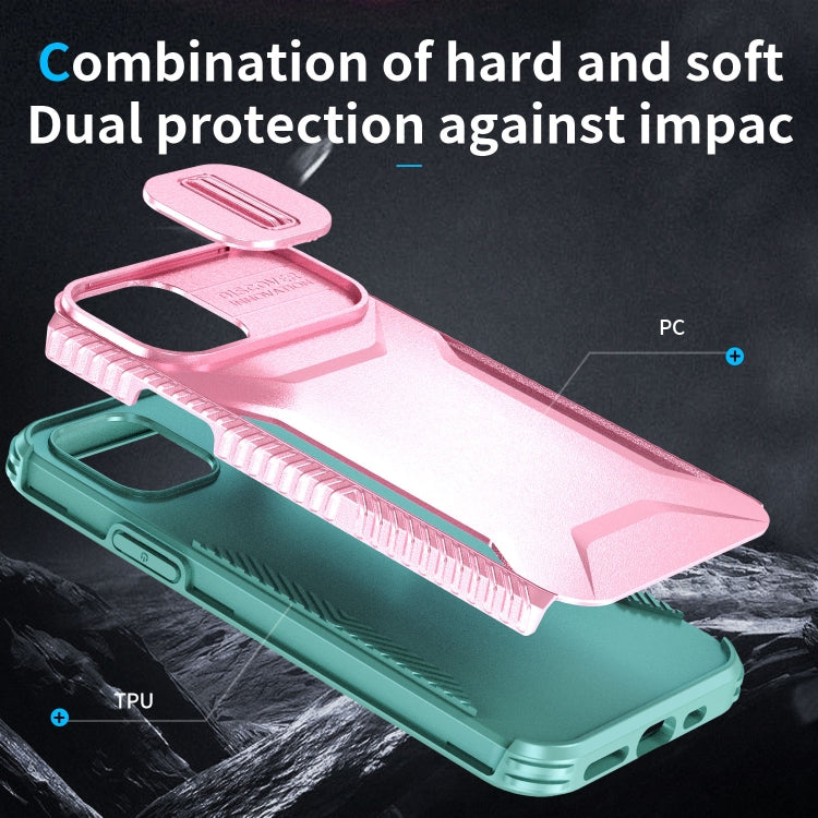 For iPhone 11 Pro Max Sliding Camshield Phone Case